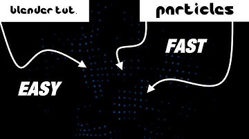 BLENDER " INTRO " PARTICLES TUTORIAL (ENGLISH) | Fast & Easy!!