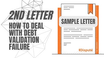 2nd Dispute Letter to Debt Collector: How to Remove Debt from Credit Report - I Dispute