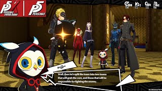 Persona 5 The Phantom X - Stealing Madarame Fake Treasure [P5 collaboration Story]