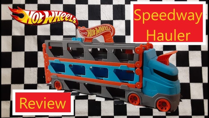 Caminhão Transportador e Pista de Corrida Speedway Hauler Hot Wheels Mattel  - Fátima Criança