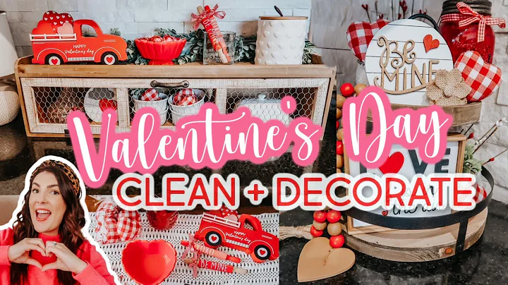 💖NEW VALENTINES DAY DECORATE WITH ME 2021! | VALENTINES DAY DECOR IDEAS