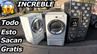 MUEBLES EN LA BASURA😱Lo que tiran en usa