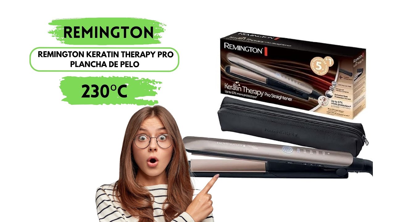 Plancha Remington Keratin Therapy Pro