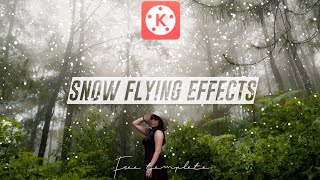 Tutorial Membuat Video dengan efek salju - Kinemaster tutorial