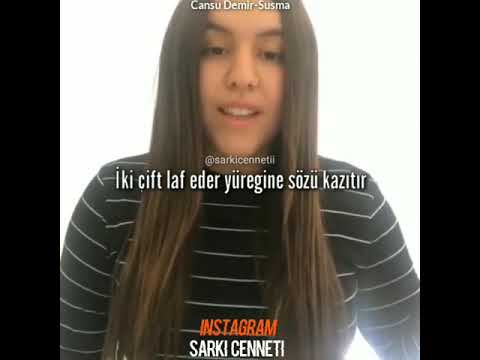 Cansu Demir Susma İnstagram Kısa Şarkılar Paylaşımı