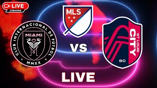 LIVE: Inter Miami vs St. Louis City | MLS 2024 | Video Game Simulation