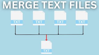 Merge Multiple Text Files Into One || Combine Multiple Text File Into One