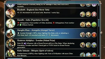 Showing Off: Civilization V -- Options and Setup