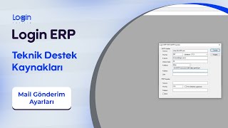 Login ERP | Mail Gönderim Ayarları