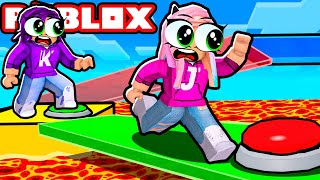 Teamwork Puzzles Obby in Lava! | Roblox