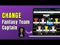Change Your Captain During A Live Round in World Cup Fantasy 2026 (Step-by-Step Guide)