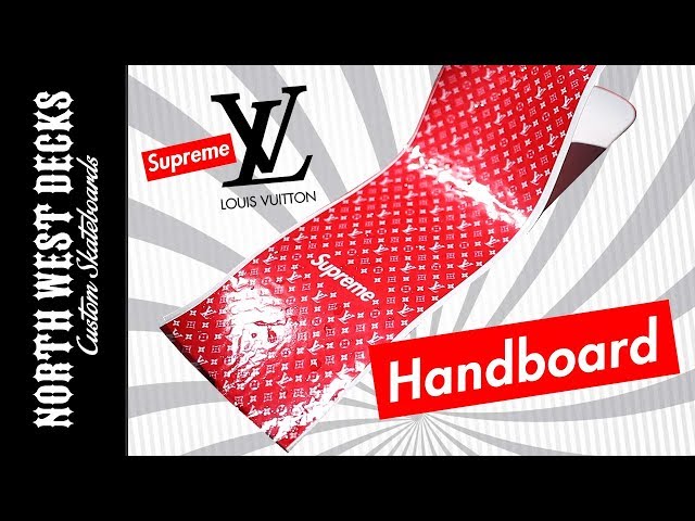 Custom Supreme Louis Vuitton HANDBOARD! 