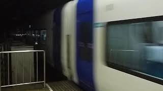 [警笛あり]名鉄2000系4+4両編成 空港特急ミュースカイ 名鉄名古屋駅到着