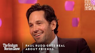 Paul Rudd Gets Real About FRIENDS | The Graham Norton Show | Friday at 11pm | BBC America