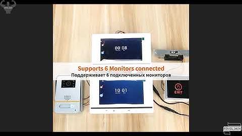 Tuya Smart Life 1080P Video Door Phone with 7inch Touch Screen Monitor