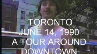 TORONTO - JUNE 14, 1990 - Guided Tour of Downtown