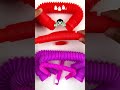 OMG!😱😱😱 Hearing crunchy sound from pop tubes #shorts