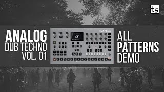 Famous Analog Dub Techno Vol. 01- ALL PATTERNS EXPLAINED NO TALKING - Preset Pack for Elektron Analog Four Wealth