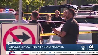 Kansas City, Missouri, police investigate deadly shooting at 4th and Holmes