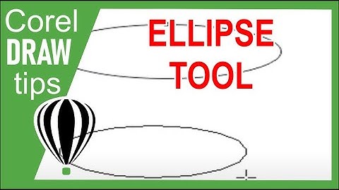 Ellipse Tool in CorelDraw