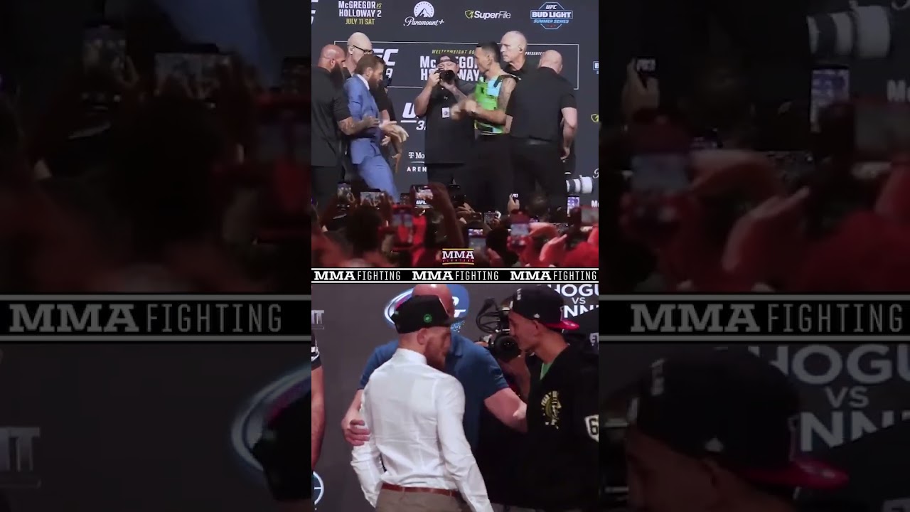 It's been 13 years since we had a Conor McGregor and Max Holloway faceoff 👀