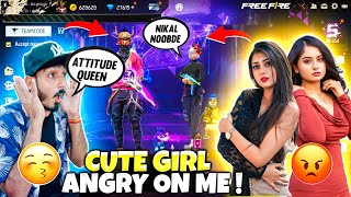 3 Cute Girls Angry On Me 🤬 Aawara Vs 3 Angry Girls अब क्या होगा 🤯|| Free Fire