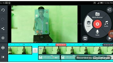 Kinemaster Tutorial! Hologram Touch Screen Video Editing Effect With Android 2019