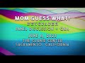 Mom Guess What panel discussion and Q+A, Sacramento, June 6, 2023