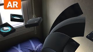 AR Bounce Gameplay - Arcade-puzzle Augmented Reality game (iOS) screenshot 4