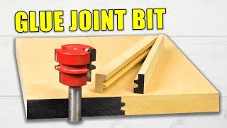 Reversible Glue Joint Router Bits  Use and Setup Wood Router Tutorial