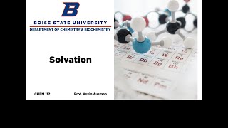 Solvation