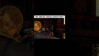 Ganados Almost Ended Me 💀 | Resident Evil 4 Edit (4KHD) #residentevil4 #viral #action #gaming #games