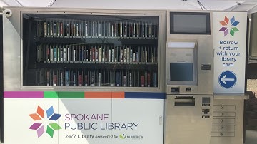 West Central 24-hour Library Kiosk