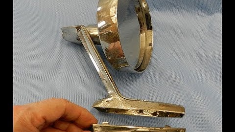 1964 Chrysler 300K Passenger Side Mirror Installation