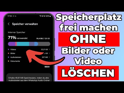 📱 Handy Speicherplatz frei machen – ohne Bilder & Videos zu löschen!