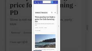 Malta News Portal : Features screenshot 1