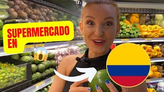 ASÍ ES EL SUPERMERCADO EN COLOMBIA ! 😳 En Francia no existe esto !!!