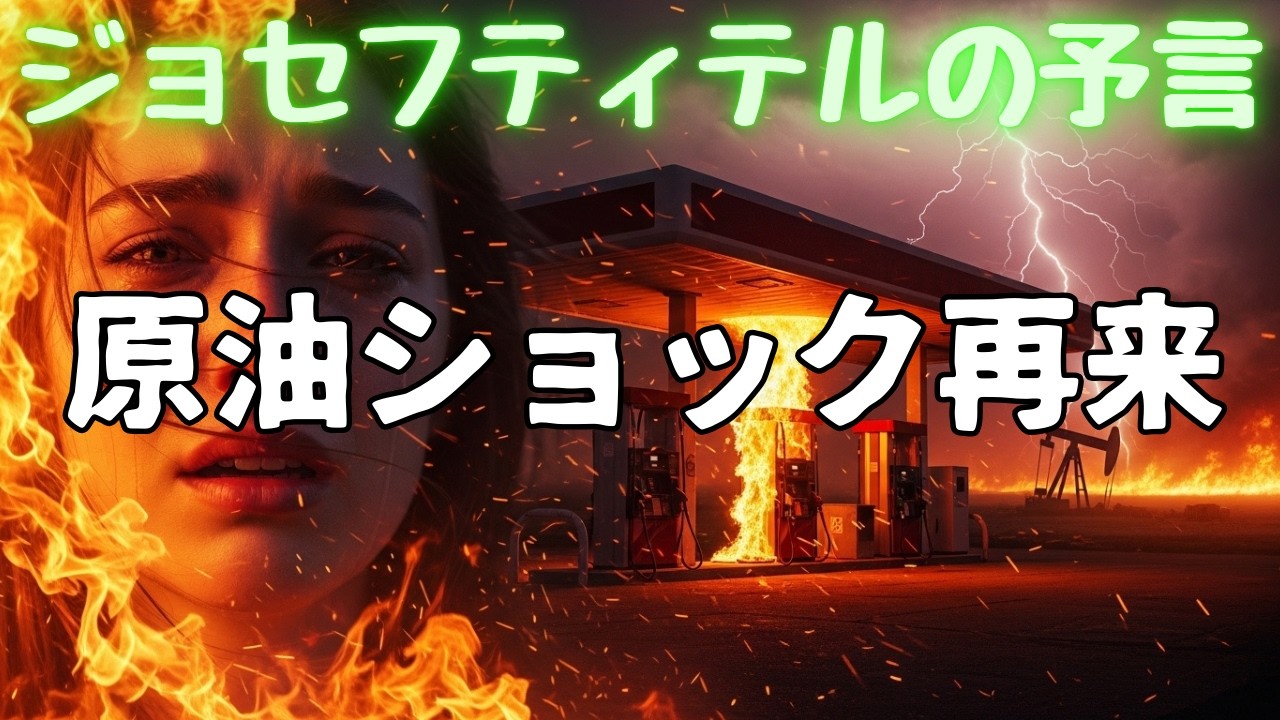 【ジョセフ・ティテルの予言】⚠️※緊急警告※ 今すぐガソリンを満タンにしろ！イラン油田火災と原油高騰で「夏には旅行不可能」な地獄が来る⚠️サイキック予言
