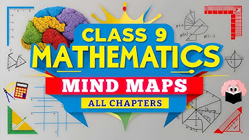 Mind Maps for Class 9 Mathematics 🧠 | All Chapters Explained (CBSE)