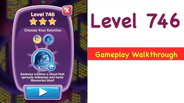 Inside Out Thought Bubbles - Level 746 - Tips and Strategy Gameplay Walkthrough No Boosters