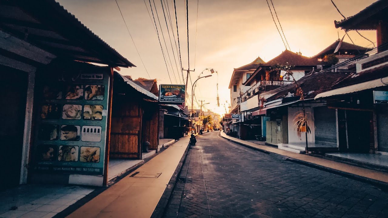【4K】Walk on Padma Legian Coronavirus Closure - Tourism is Collapsing | BALI COVID-19 New Normal