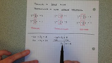 Parallel, Perpendicular, or Neither Video
