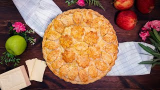 The BEST Apple Cheddar Pie Recipe Ever!