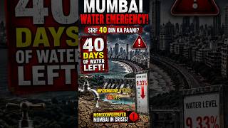 🚨 Mumbai vs Water Emergency 2026 😱 | Sirf 40 Din Ka Paani Bacha? 😨 Monsoon Delay Ne Macha Di Tabahi.
