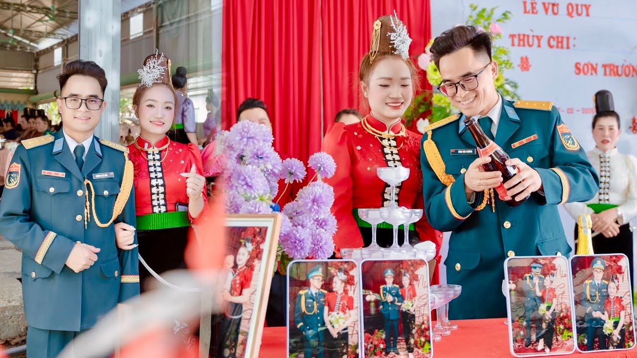 Toàn Cảnh Đám Cưới Dân Tộc Thái Tây Bắc “ THUỲ CHI & SƠN TRƯỜNG “ TẠI BẢN LỤA XÃ THUẬN CHÂU “