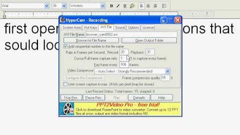 How to speed up hypercam 2