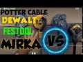 Dewalt vs Mirka vs Festool vs Porter-Cable DRYWALL SANDER.