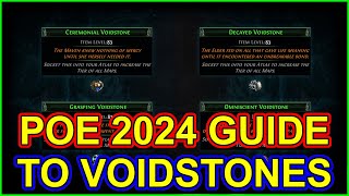 POE 2024 Voidstones Guide  What They Are, In Depth on How To Get Them  Path Of Exile