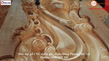 Máy Chạm Khắc Gỗ 3D | Đỉnh Cao Công Nghệ