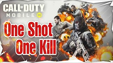 *NEW* ONE SHOT ONE KILL MODE GAMEPLAY IN CALL OF DUTY MOBILE!